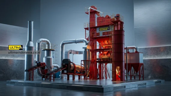 Mengenal ULTIMA Mesin Asphalt Mixing Plant (AMP) dan Perannya dalam Konstruksi Jalan